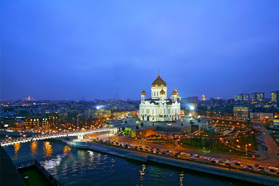 Храм Христа Спасителя, Москва. Автор: Vasily Smirnov / Shutterstock.com.